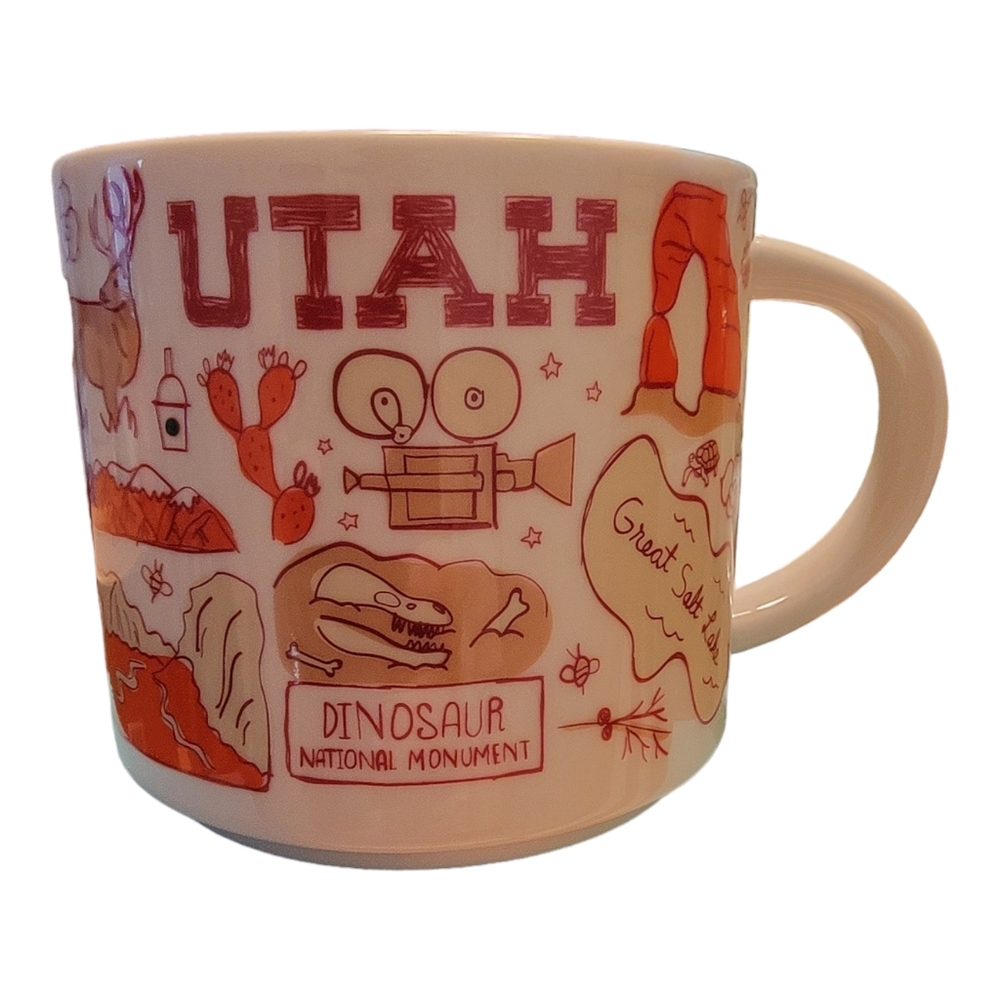 Starbucks Been There Series Coffee Mug Utah 14oz - Picture 2 of 6